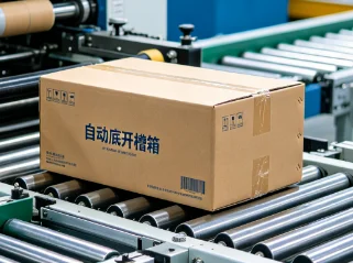 Auto‑Bottom Slotted Container