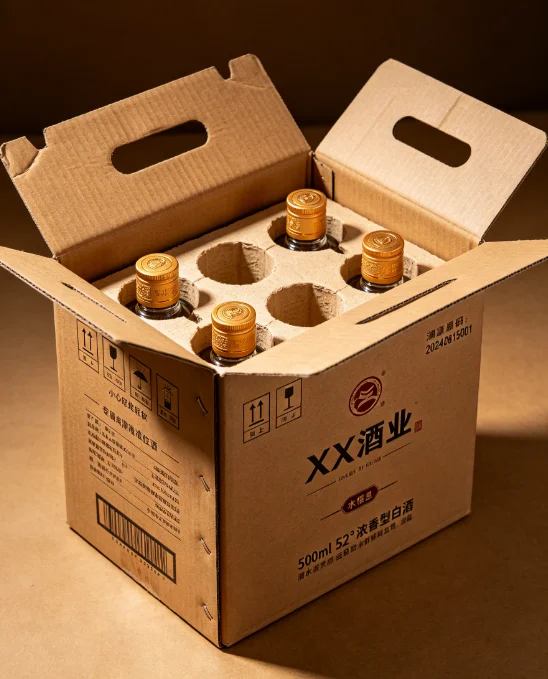 Beverage Shipping Corrugated Box