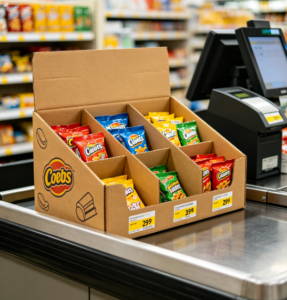 Countertop Pretty Damn Quick (PDQ) Display Box