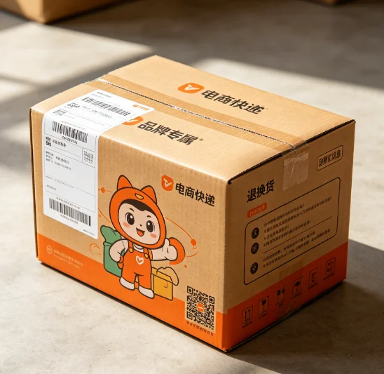 E‑Commerce Courier Corrugated Box