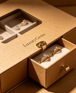 Locking Corrugated Display Box