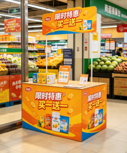 Promotional Corrugated Display Stand