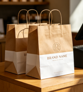 Handled Paper Bag
