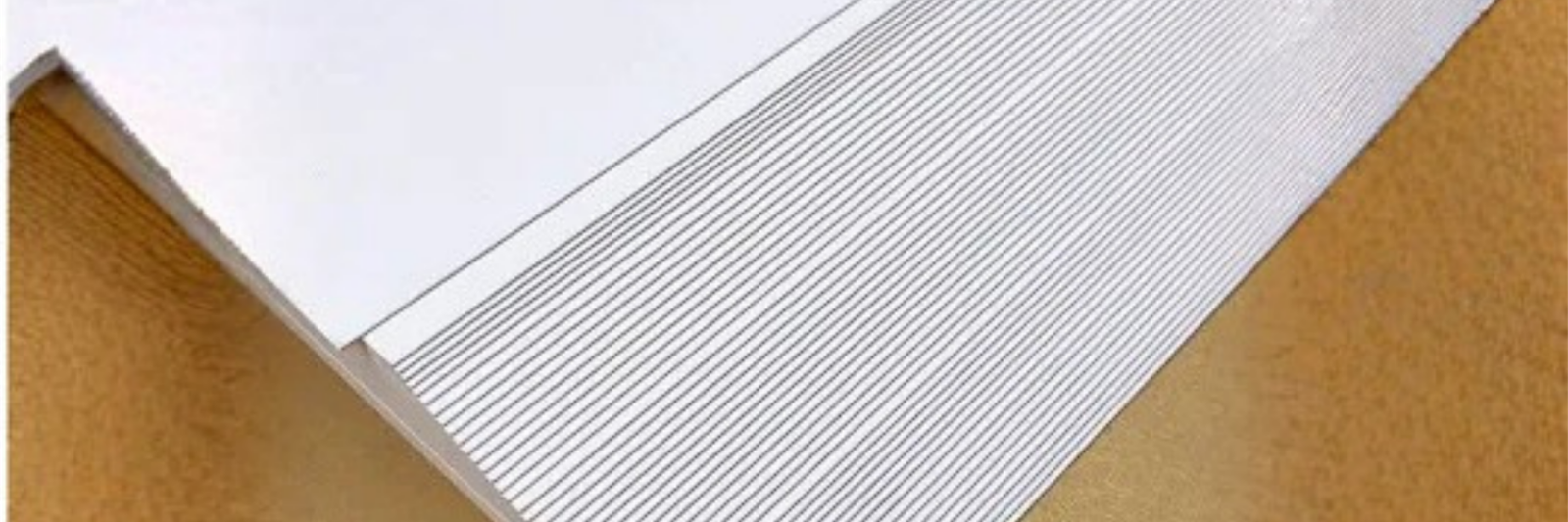 Uncoated offset paper for instruction sheets and corporate publications