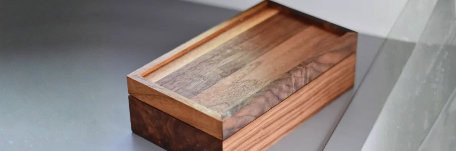 Wood packaging with CNC precision machining and laser engraving for luxury brands